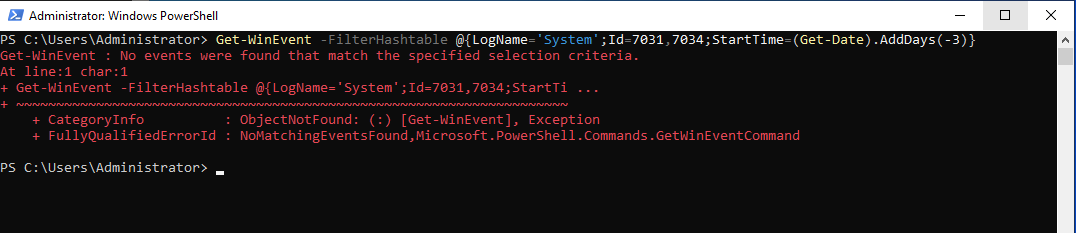 Service crash root cause ruling out